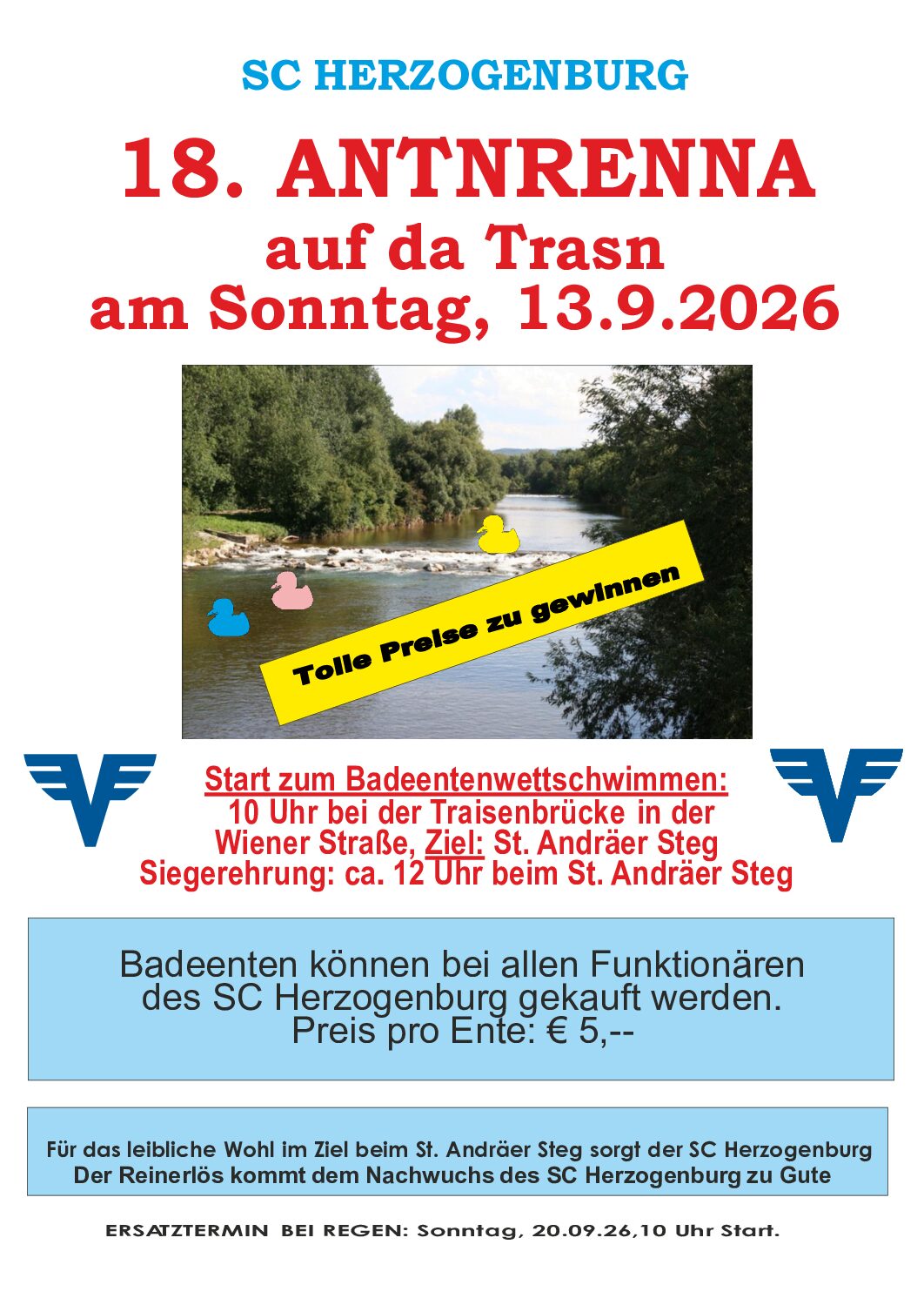 Antnrenna an der Traisn am 13.9