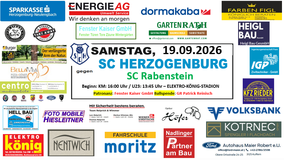 Vorankündigung MS-Heimspiel gegen Rabenstein