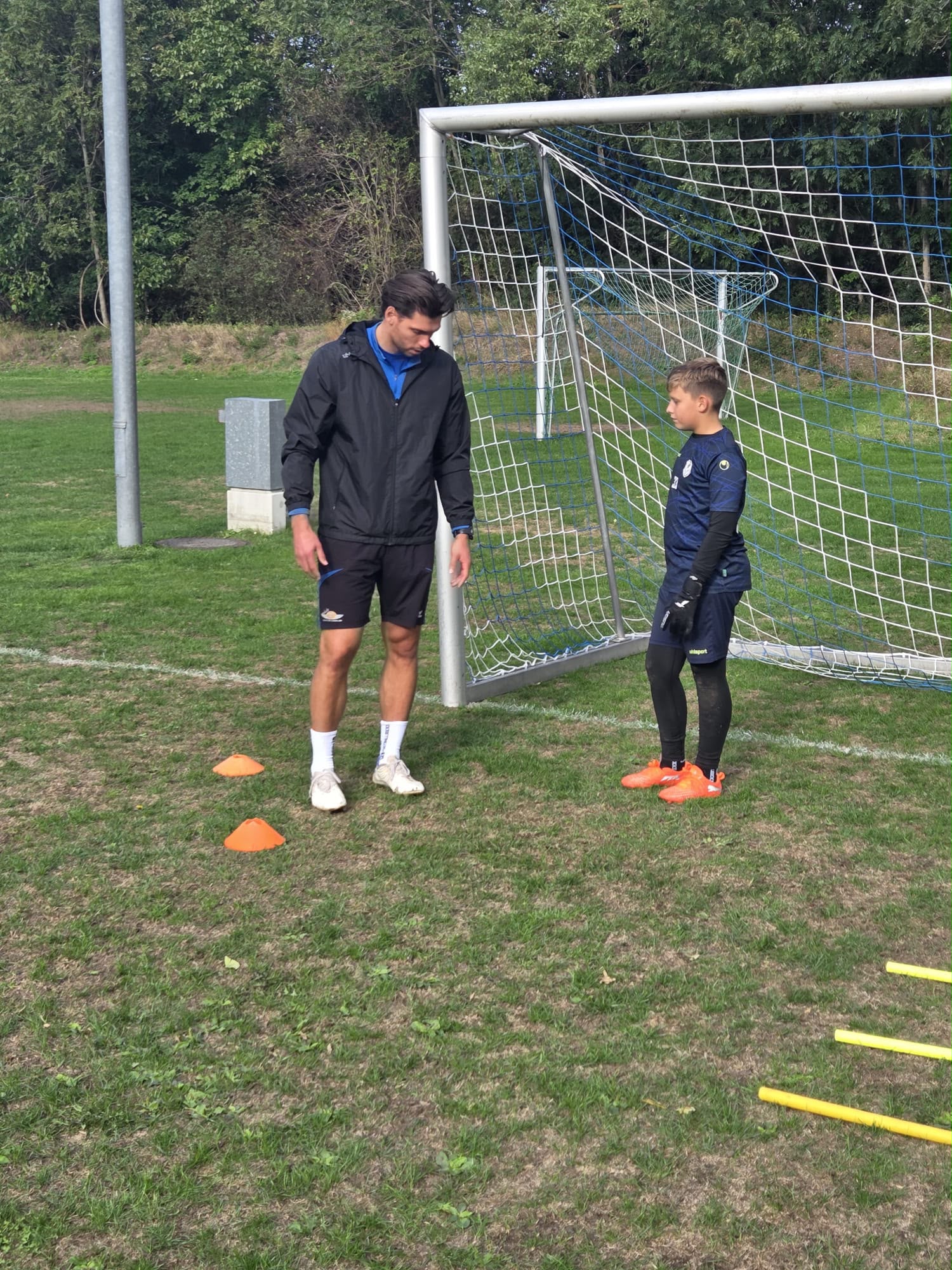 Tormanntraining für den Nachwuchs